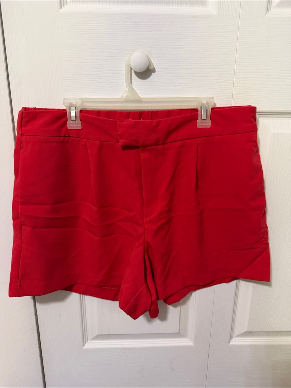 a new day Red High Waist Dress Shorts